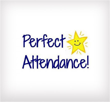 Congratulations On Perfect Attendance In February!